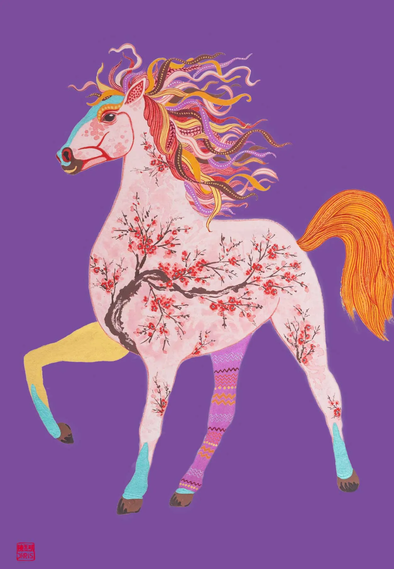A3 Framed 'The Horse' Special Edition