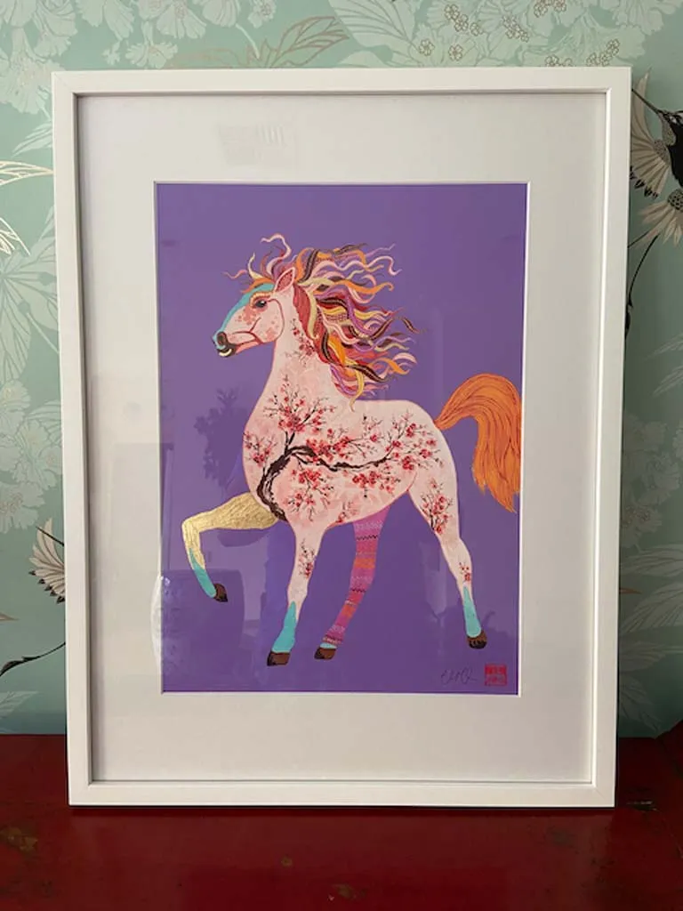 A3 Framed 'The Horse' Special Edition