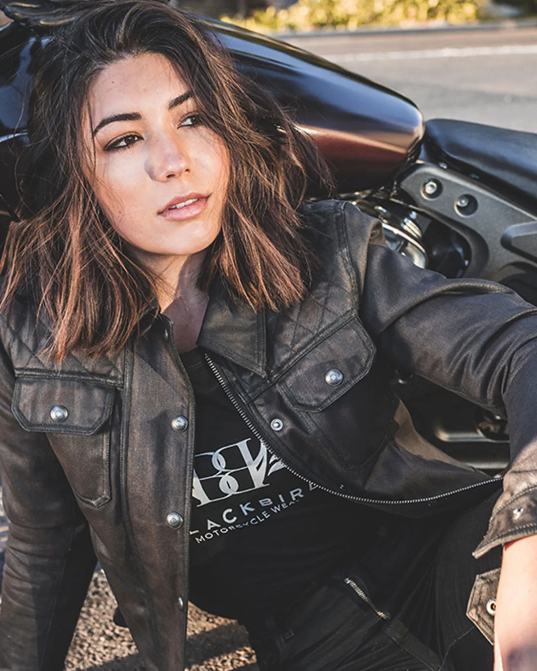 Aspendale Waxed Cotton Motorcycle Jacket (Armoured)