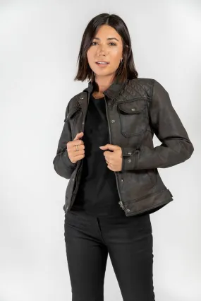 Aspendale Waxed Cotton Motorcycle Jacket (Armoured)