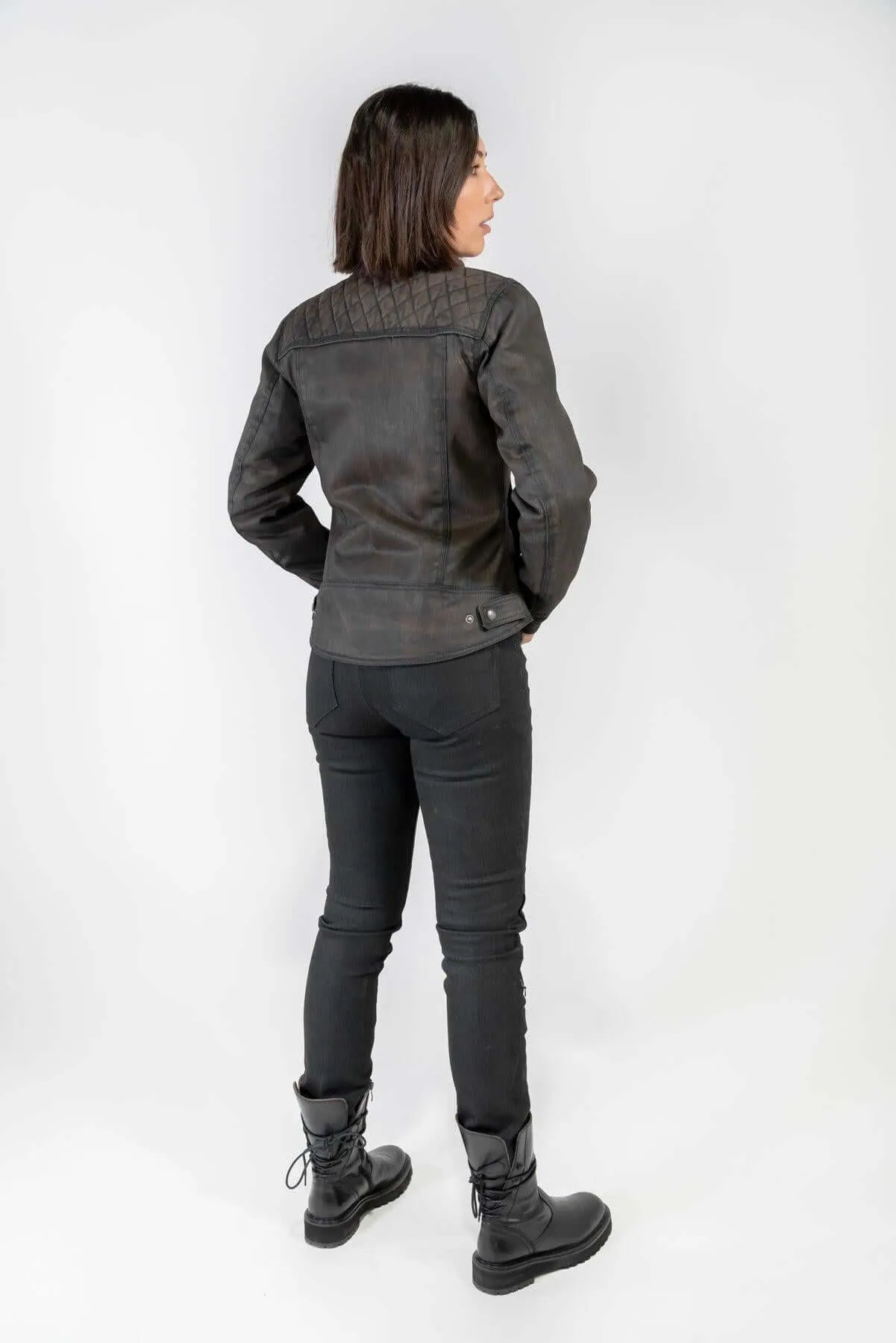 Aspendale Waxed Cotton Motorcycle Jacket (Armoured)