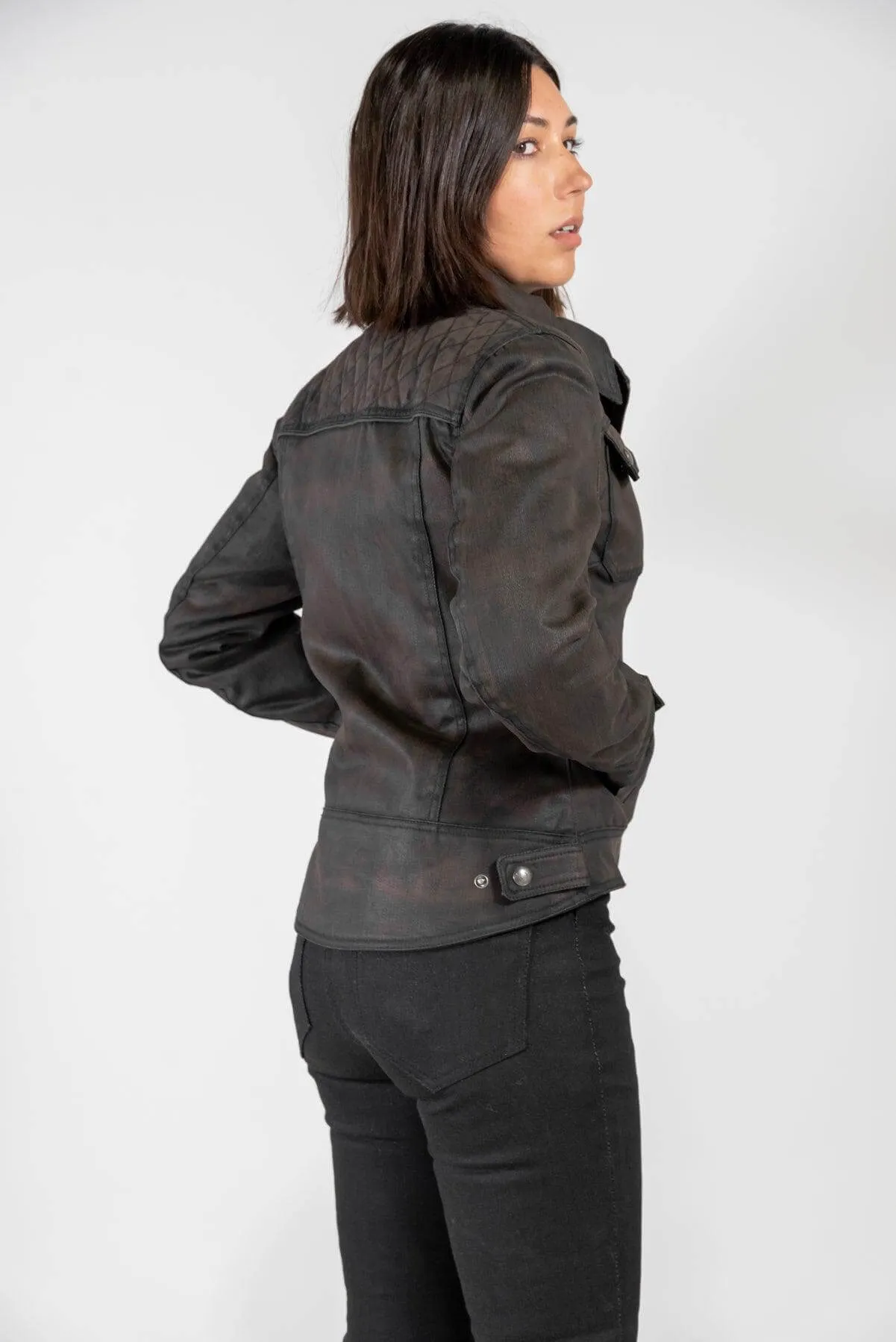 Aspendale Waxed Cotton Motorcycle Jacket (Armoured)