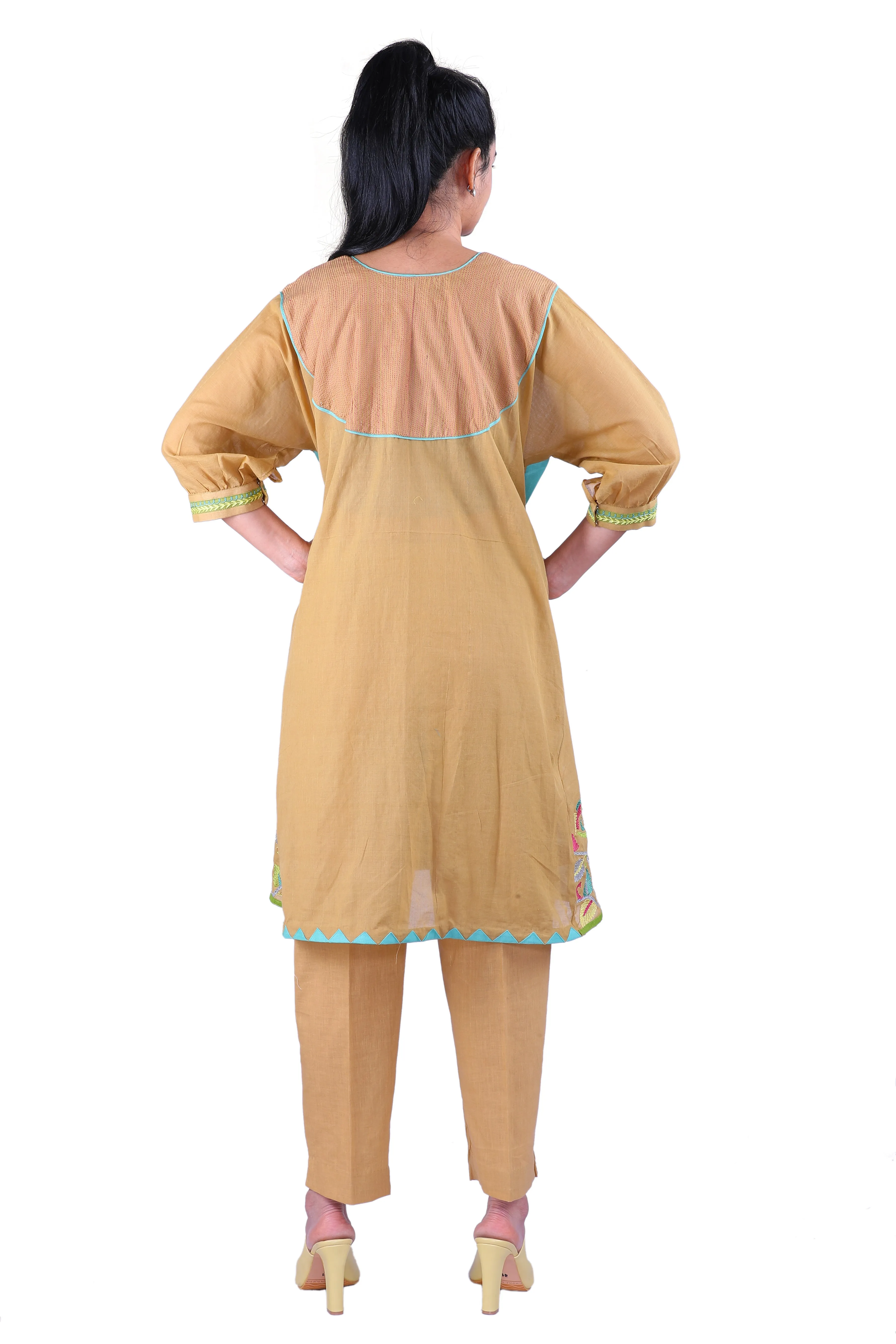 Beige kurta