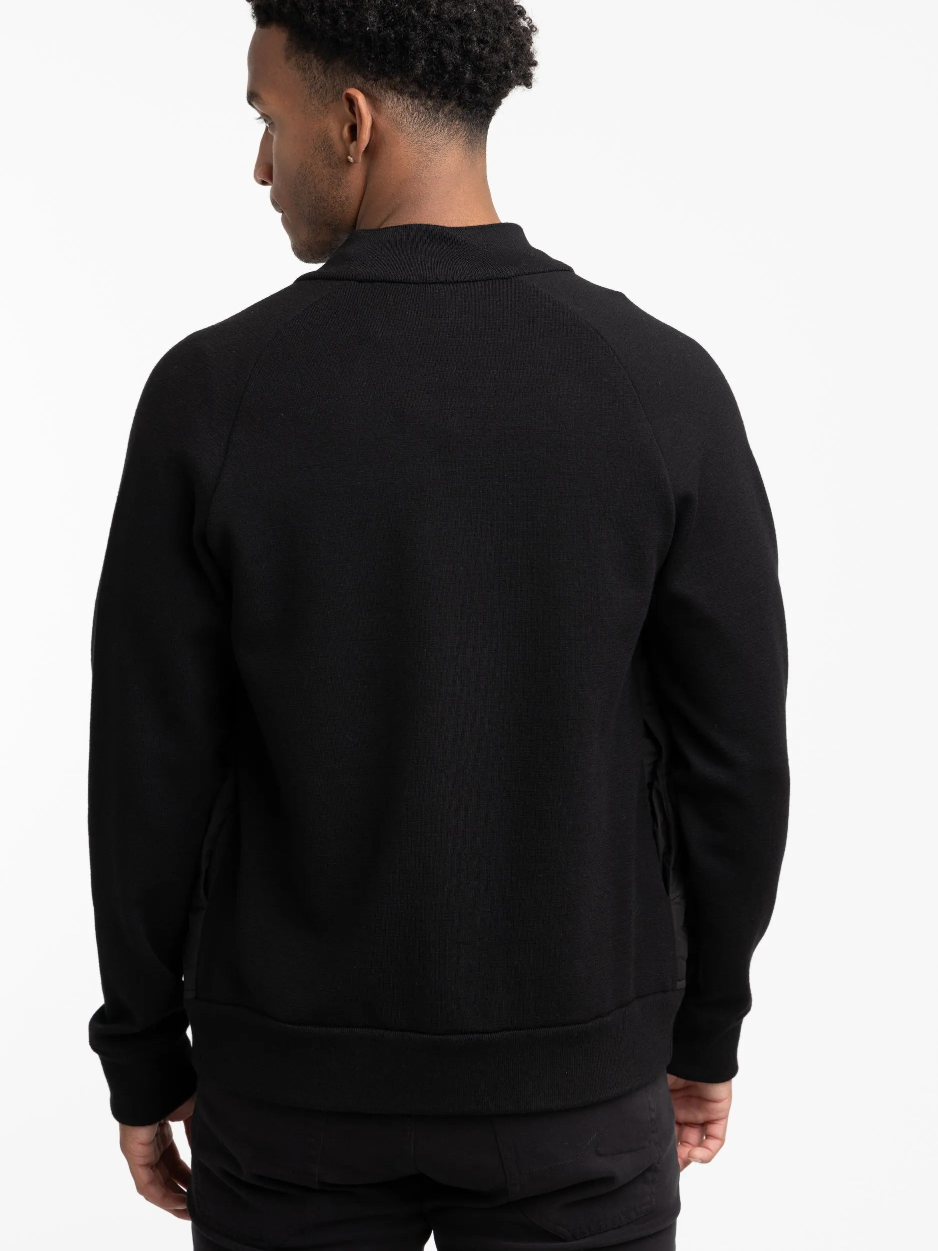 Black Typhoon Platinum Full-Zip Jacket