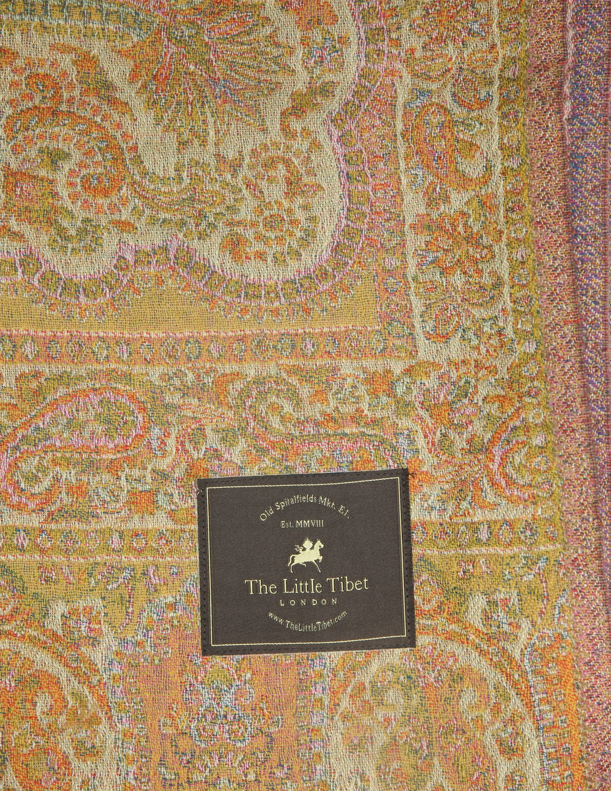 Byrne Mustard/Yellow Boiled Wool Blanket-(BW118A)