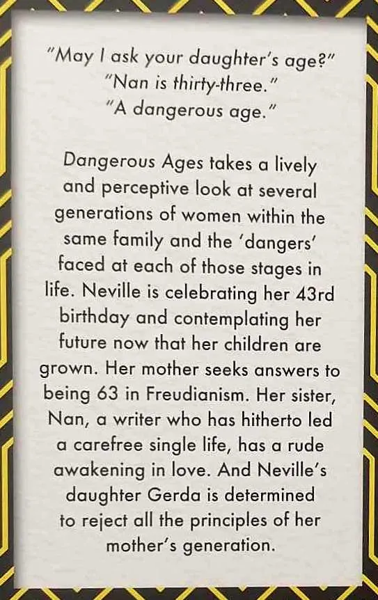 DANGEROUS AGES - Rose Macaulay