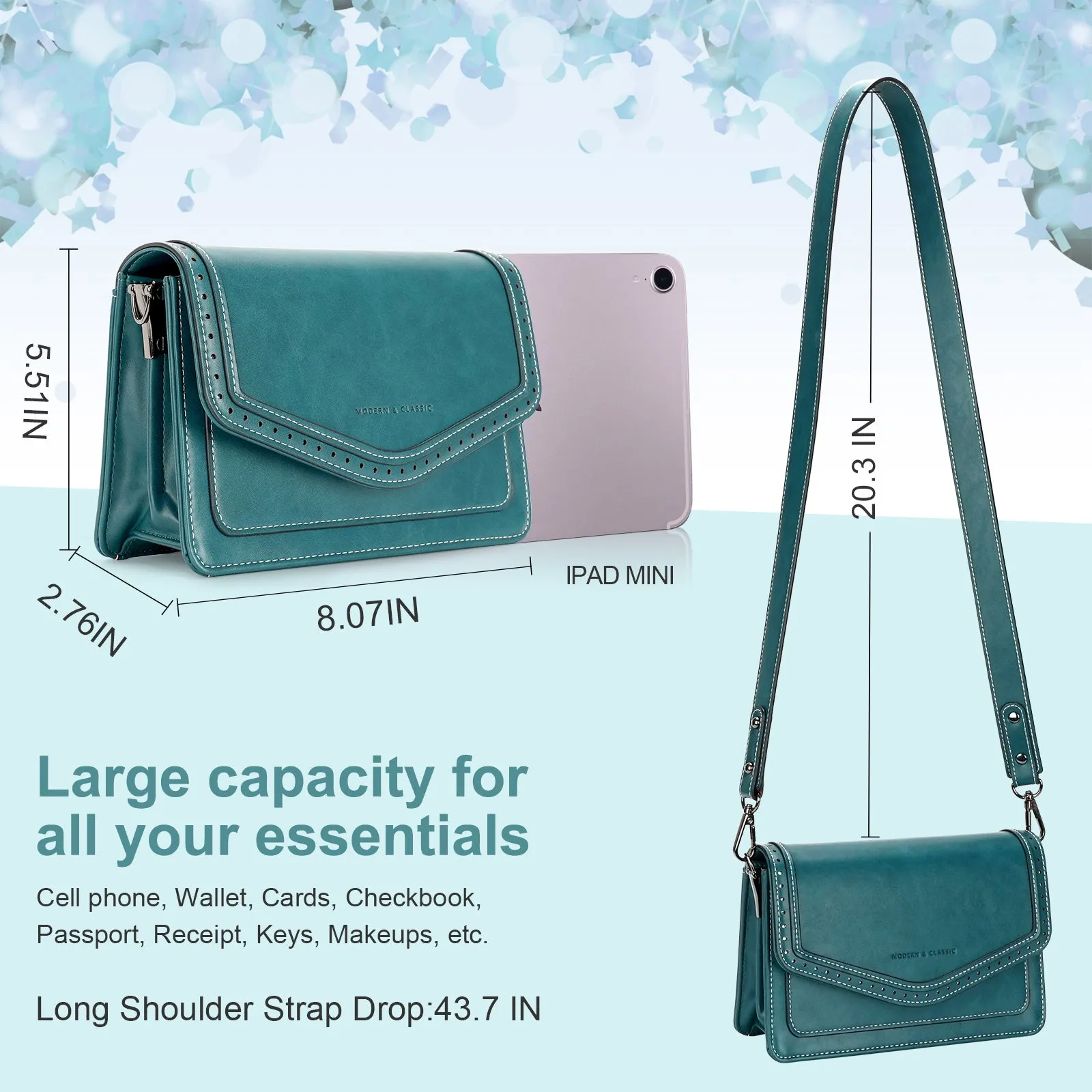 Designer Crossbody Bags for Women - 1666