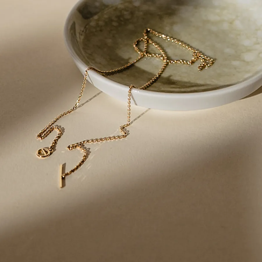 FINE 18CT GOLD NECKLACE "THE ESSENTIAL"
