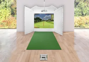 FlightScope Mevo  Retractable Screen Golf Simulator Package