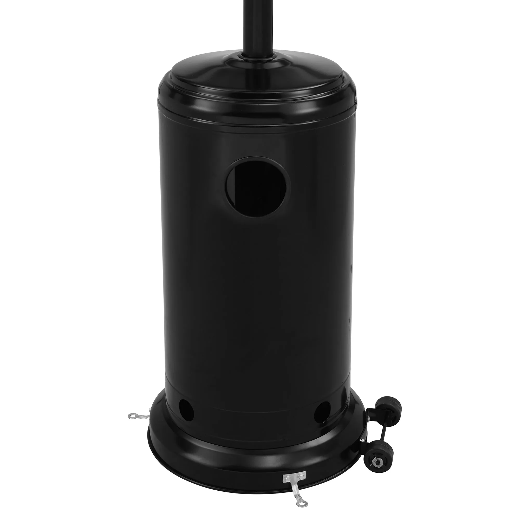Freestanding Patio Heater Black Powder Coated Finish 44,000 BTU 13KW