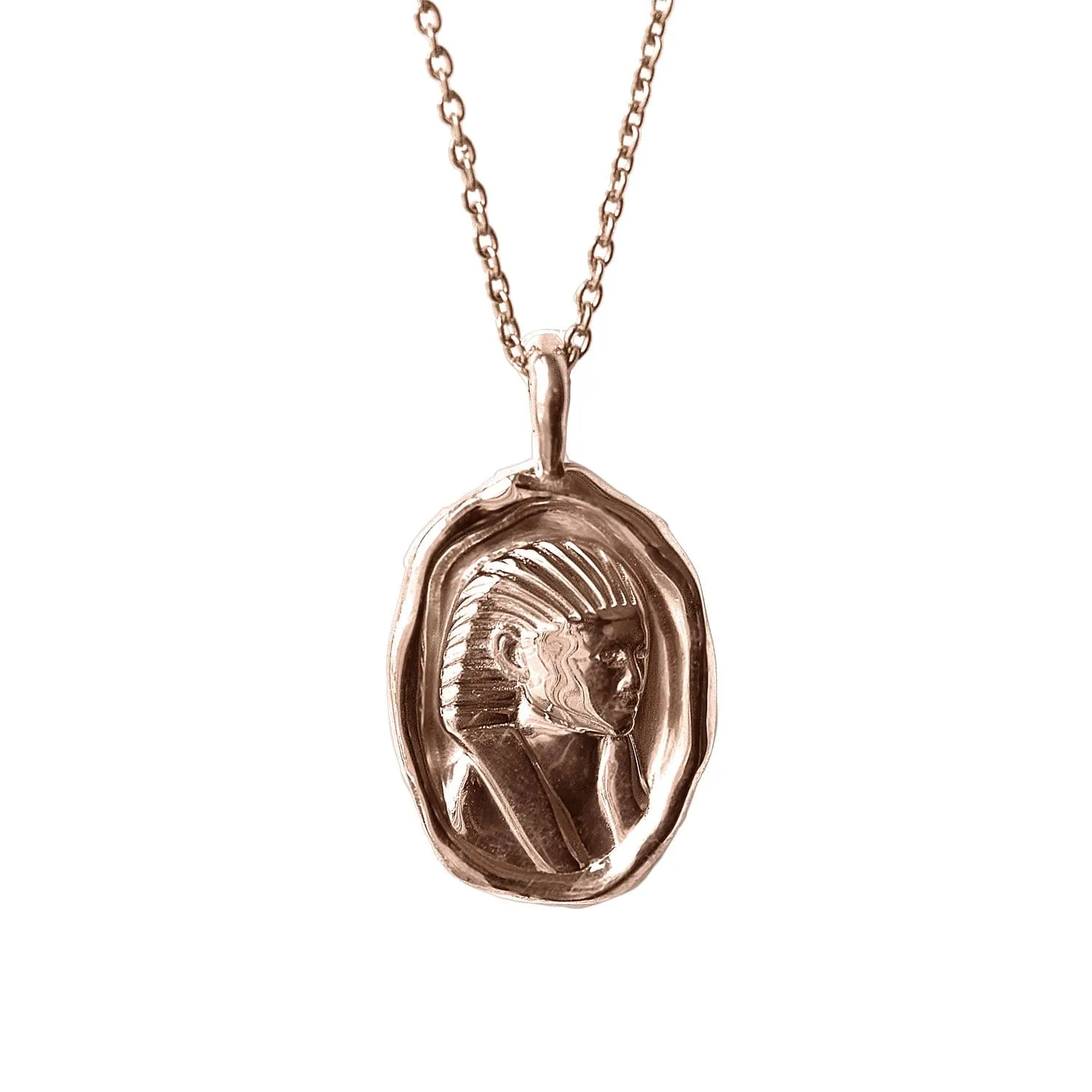 Hatshepsut Molten Gold Pendant