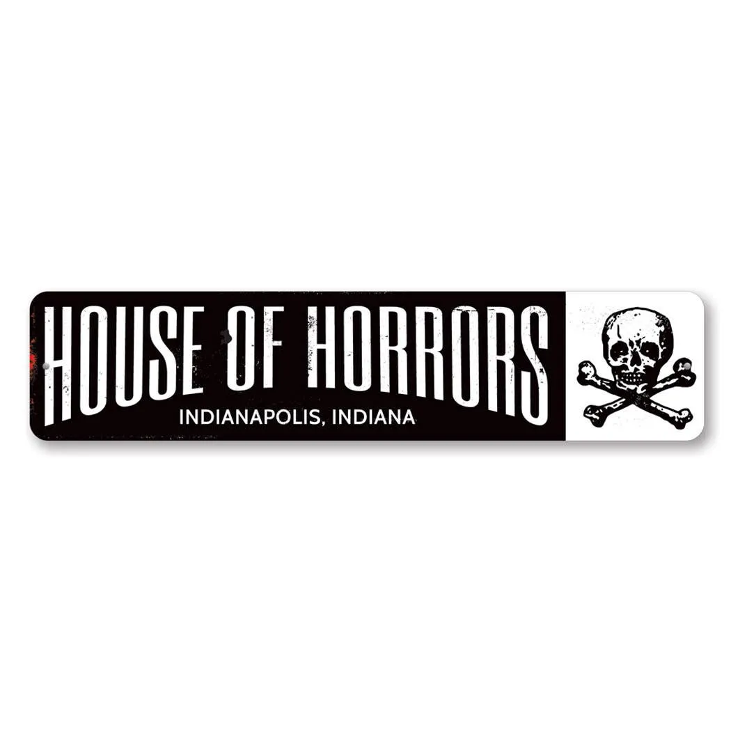 House of Horrors Sign