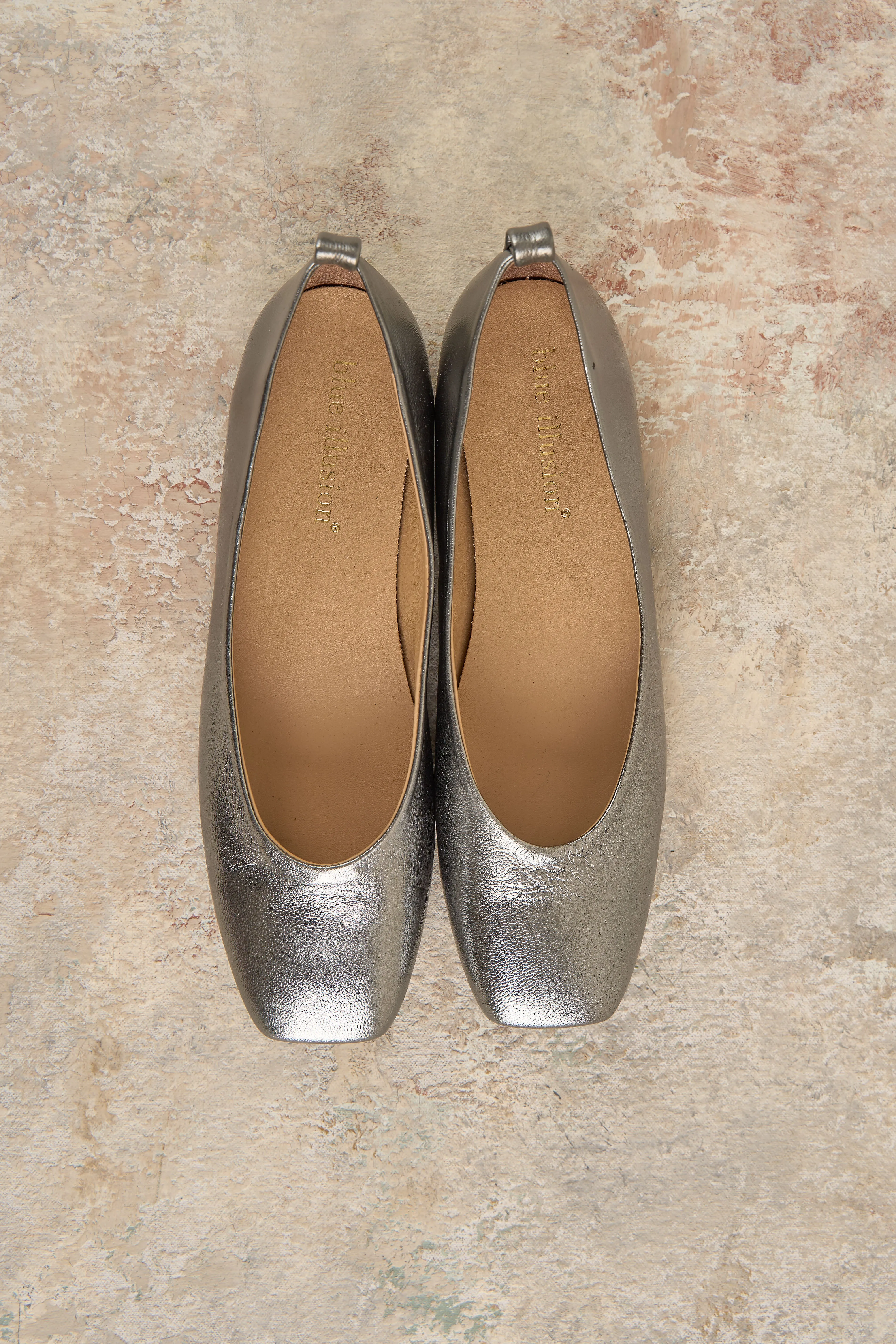 Metallic Ballerina Flat