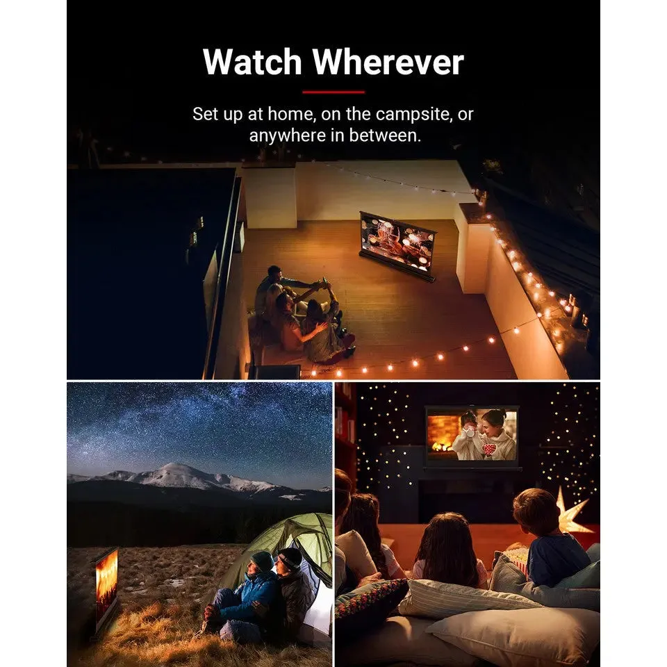 Nebula 40-inch Retractable Portable Projector Screen D0113