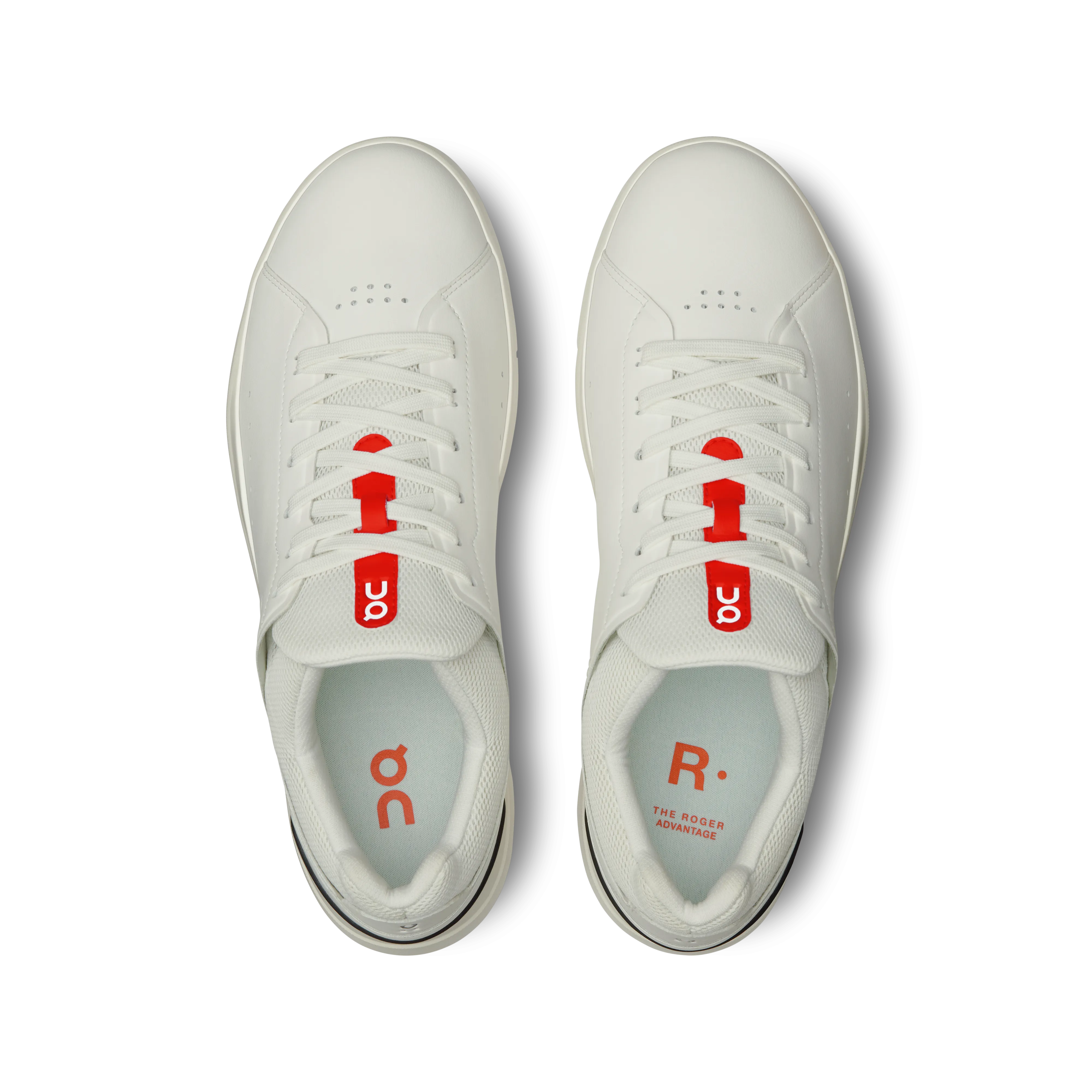On Running Men's The Roger Advantage Shoes - White / Spice