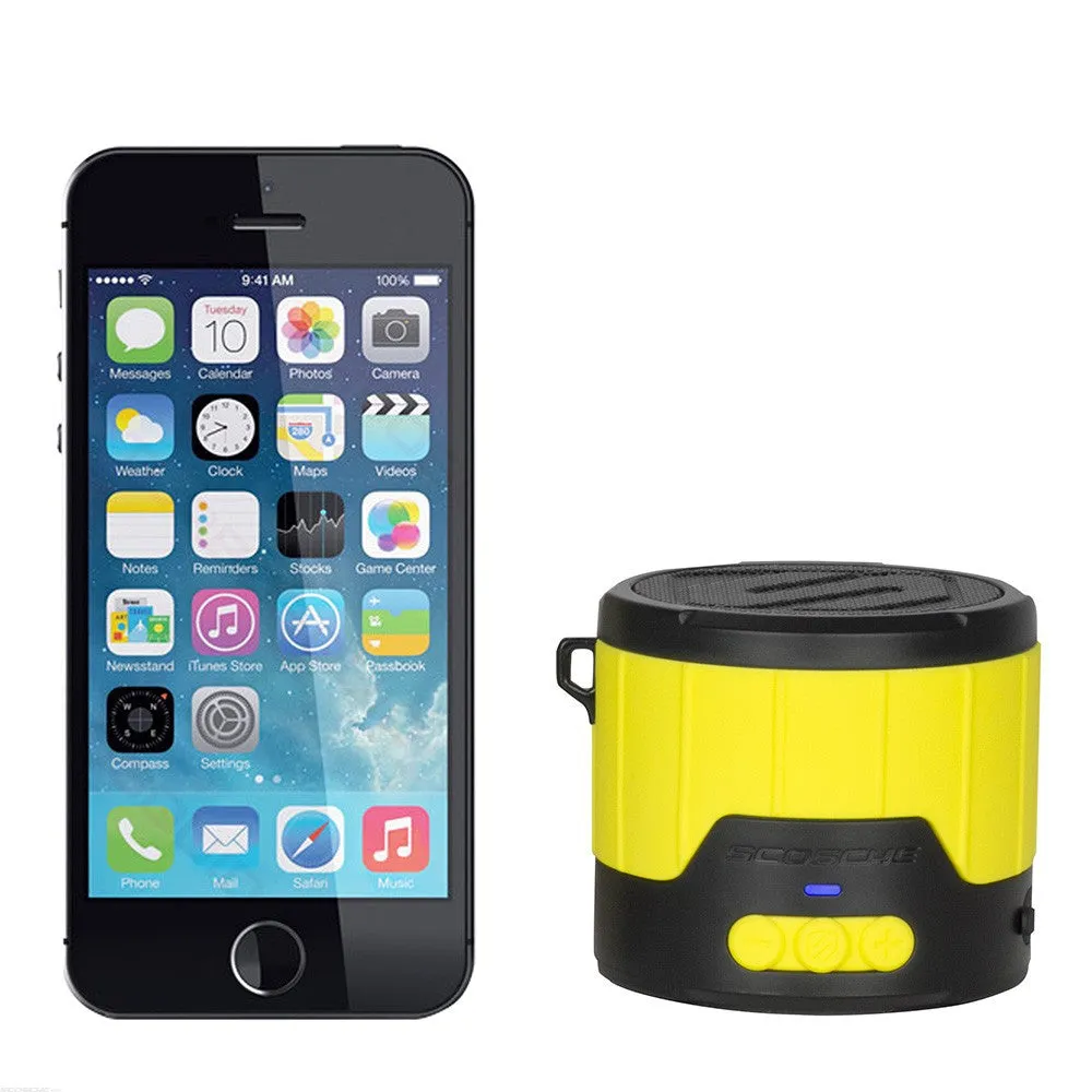 Scosche - boomBOTTLE Mini Small Bluetooth Speaker