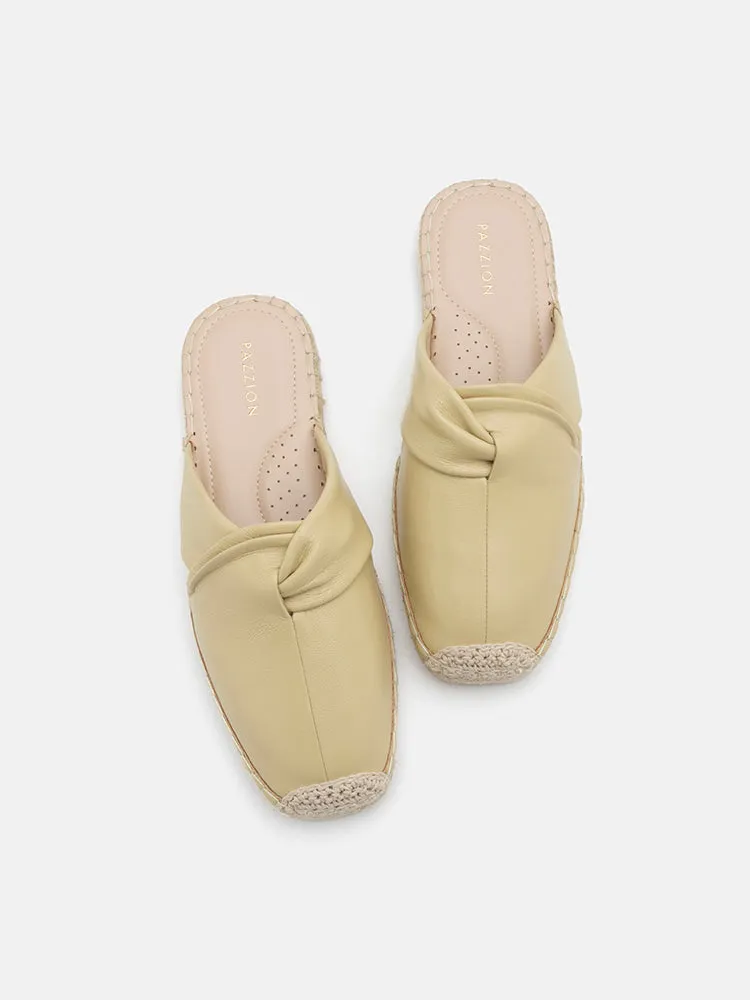 Sonja Twist Strap Mules
