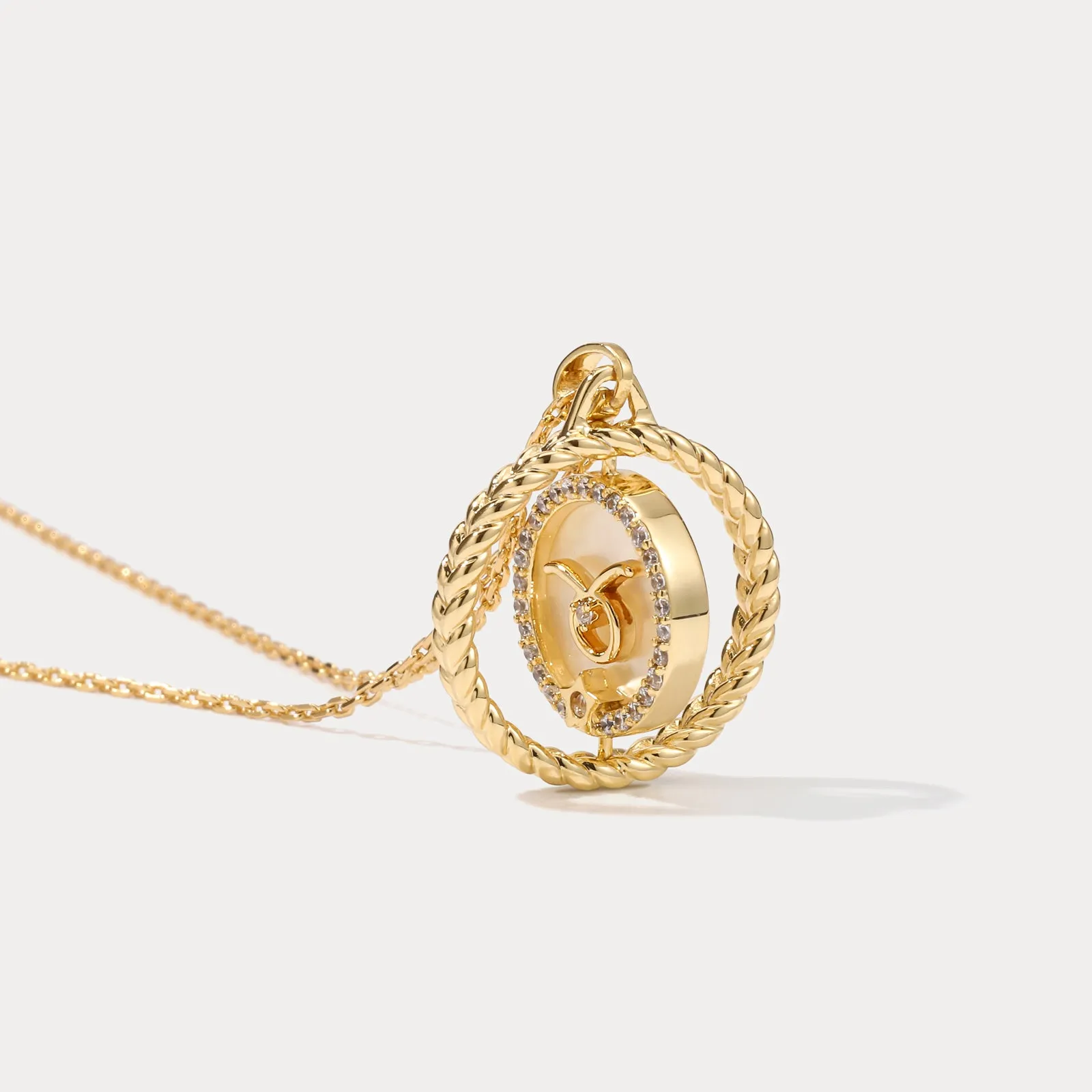 Taurus Galaxy Constellation Pendant Necklace