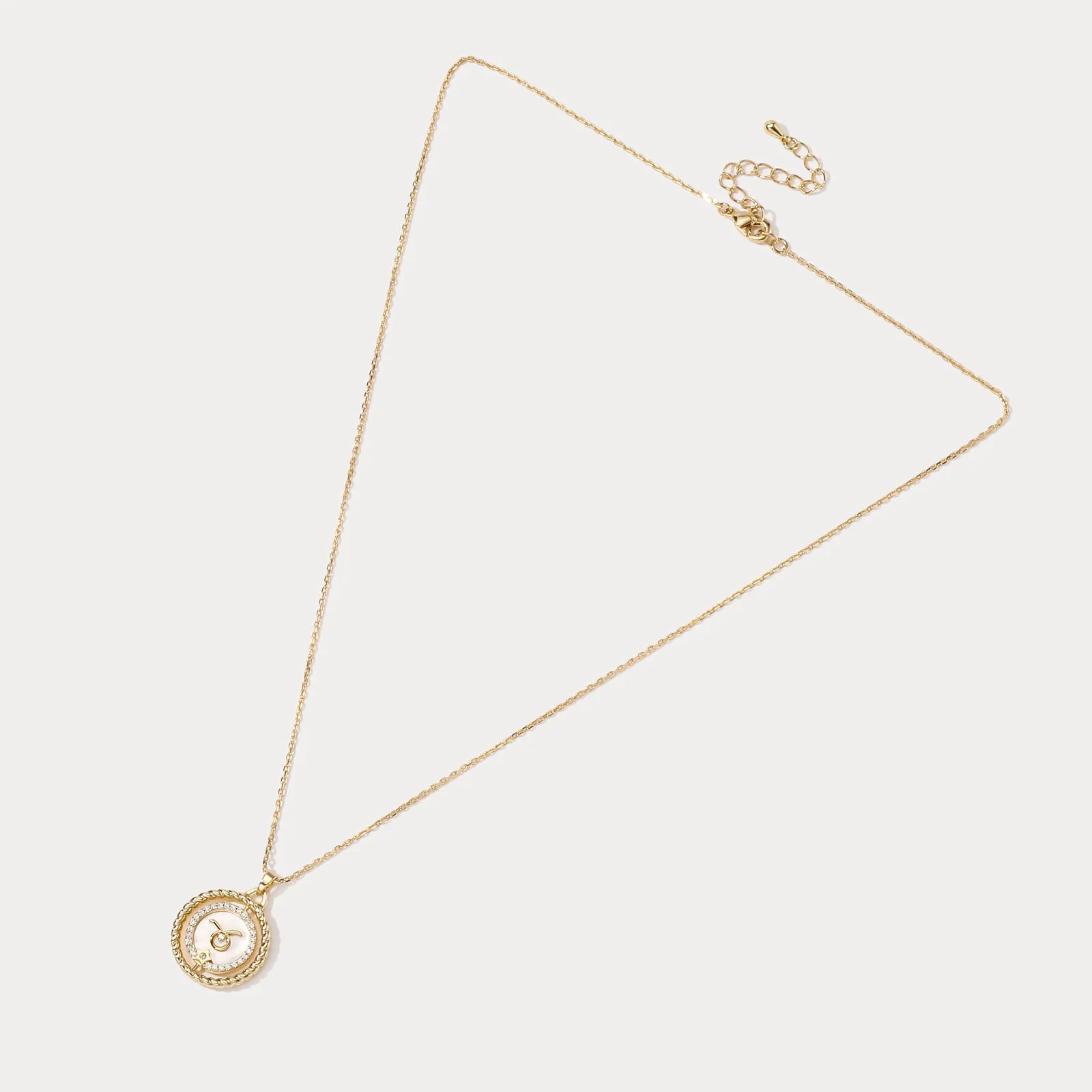 Taurus Galaxy Constellation Pendant Necklace